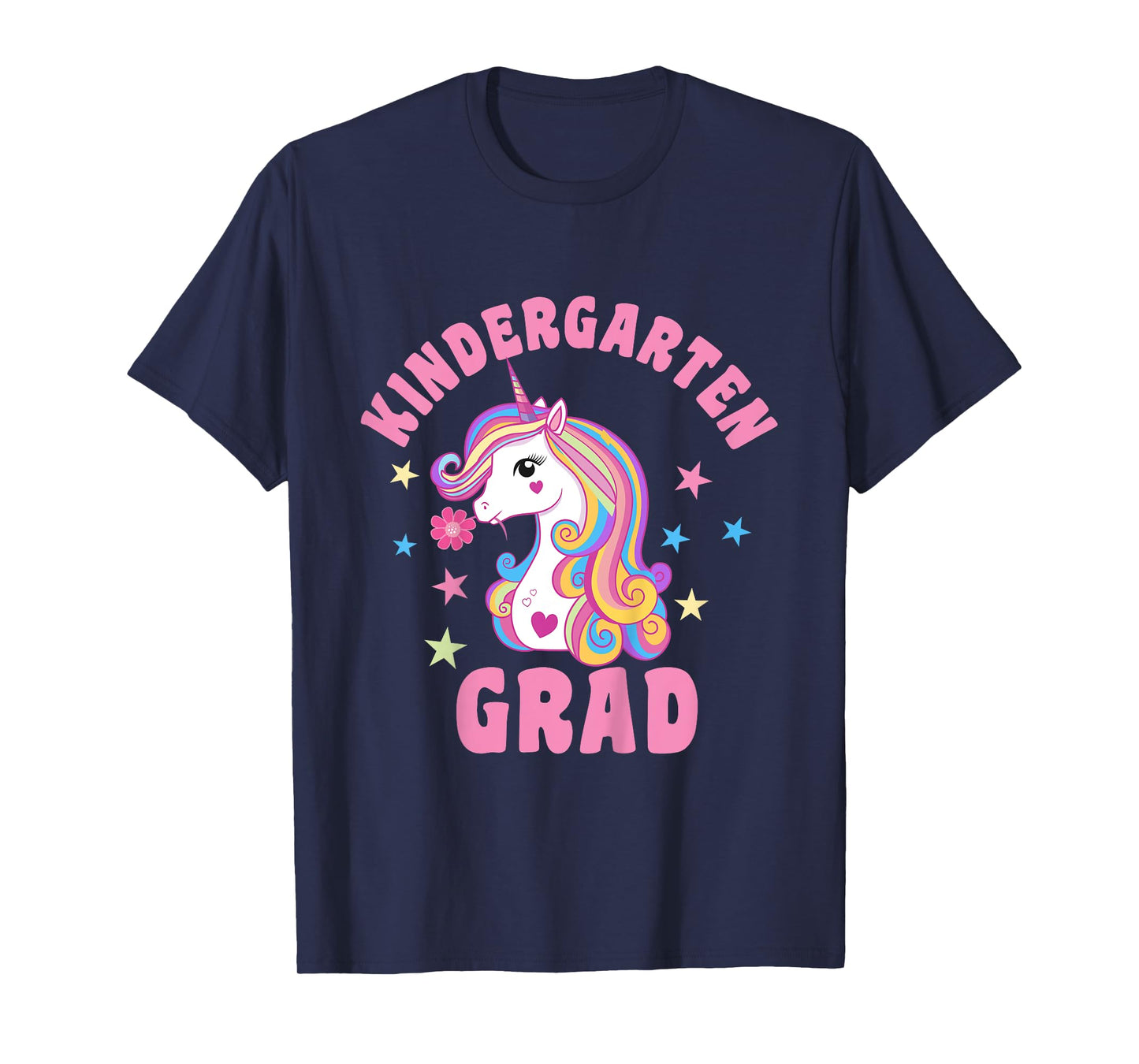 Kids Unicorn Kindergarten Grad Kindergarten Graduation T-Shirt