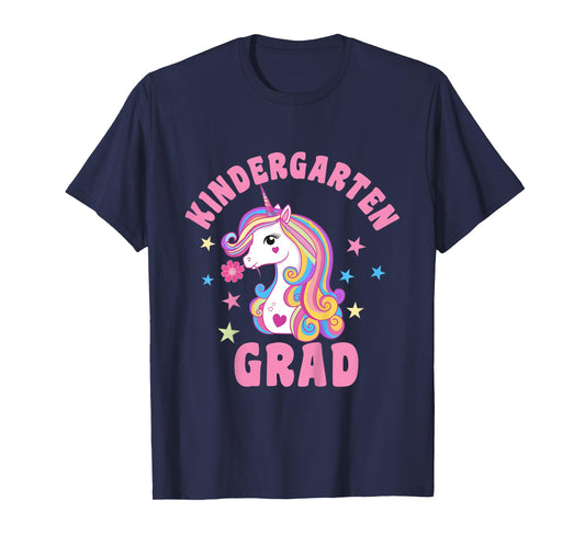 Kids Unicorn Kindergarten Grad Kindergarten Graduation T-Shirt