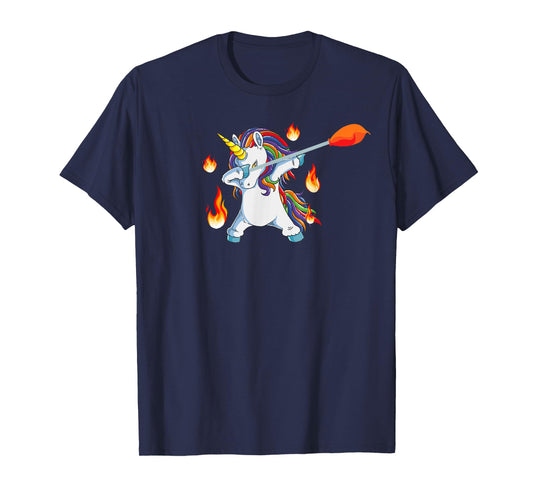 Glassblowing Lover Dabbing Unicorn Glassworker Glassblower T-Shirt