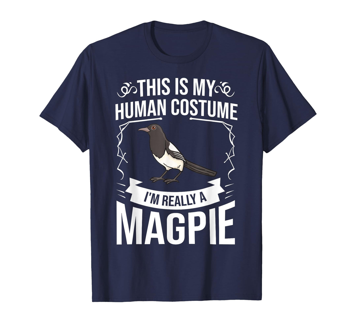 Magpie Bird Feathers Animal T-Shirt