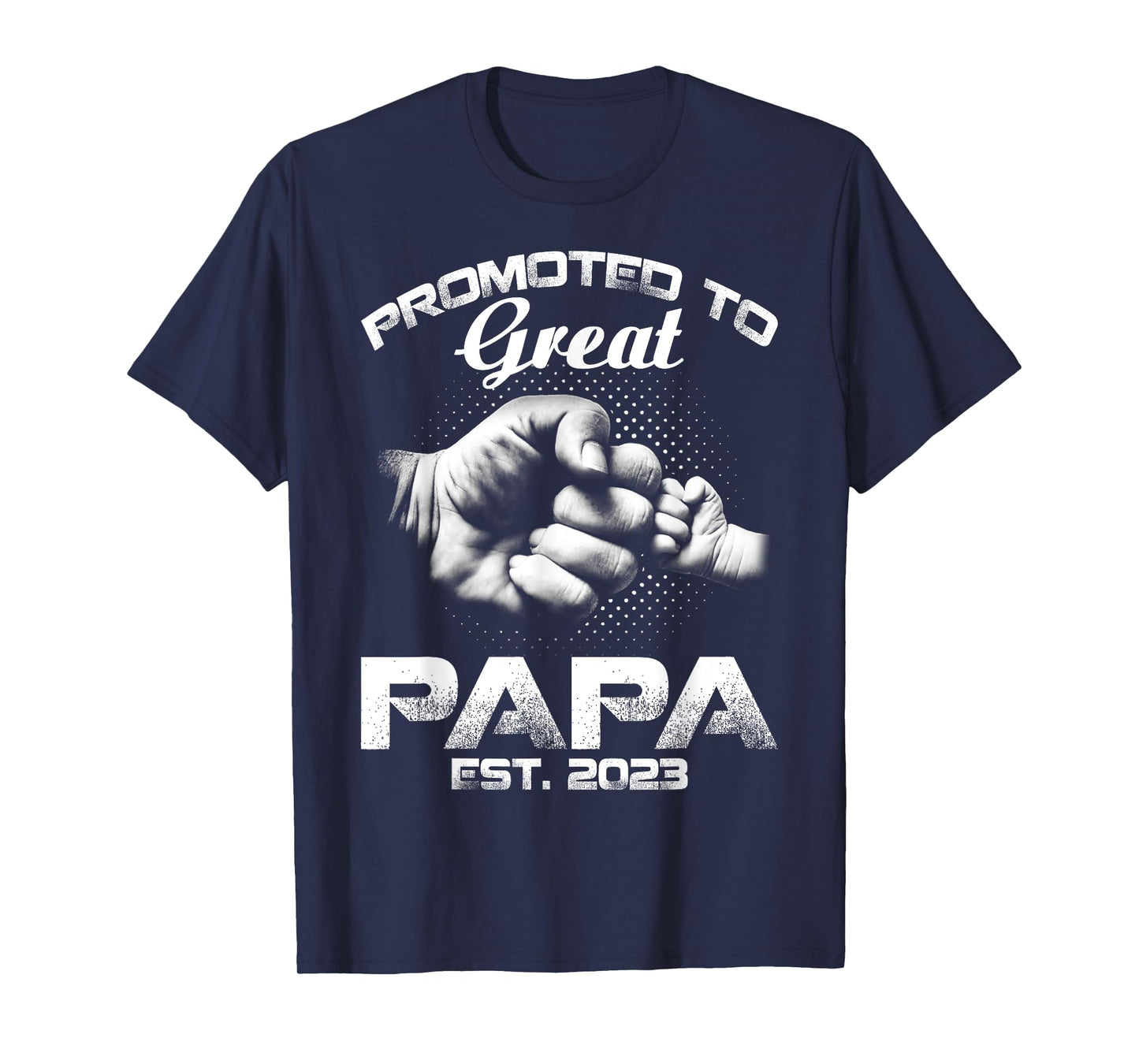 Promoted To Great Papa Est 2023 T-Shirt