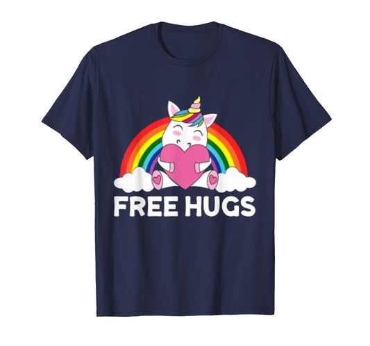Free Hugs Unicorn T-Shirt