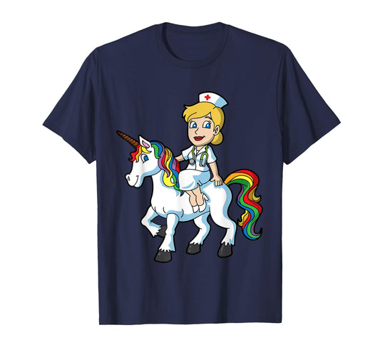 Nurse Day Unicorn Nursing CNA LPN RN NP CNM CRNA T-Shirt