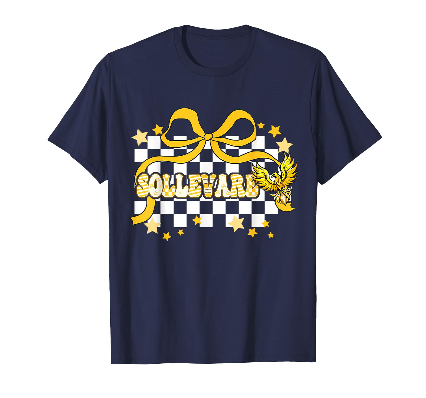 Sollevare Coquette Throwback Mascot School Spirit T-Shirt