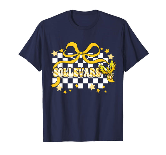 Sollevare Coquette Throwback Mascot School Spirit T-Shirt