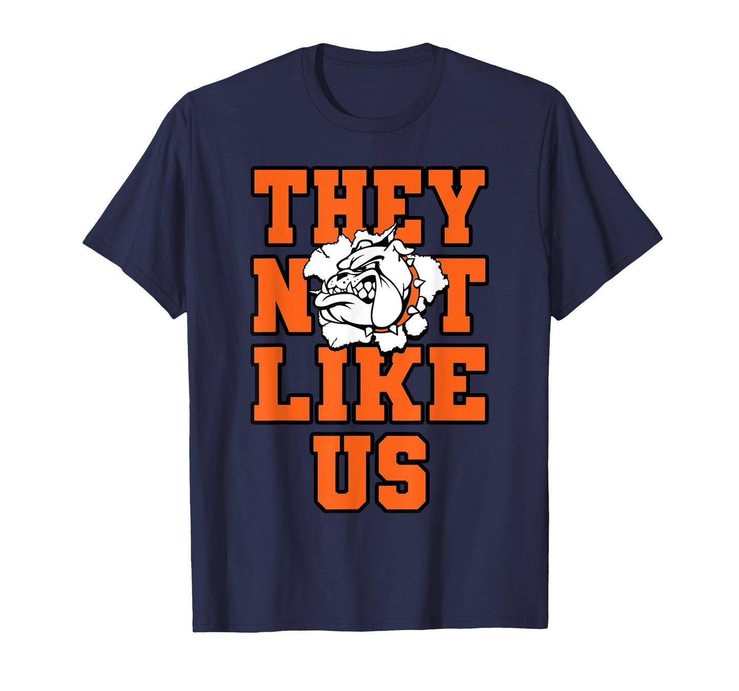 Not Like Bulldog Back to School Spirit O T-Shirt