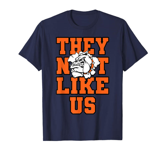 Not Like Bulldog Back to School Spirit O T-Shirt