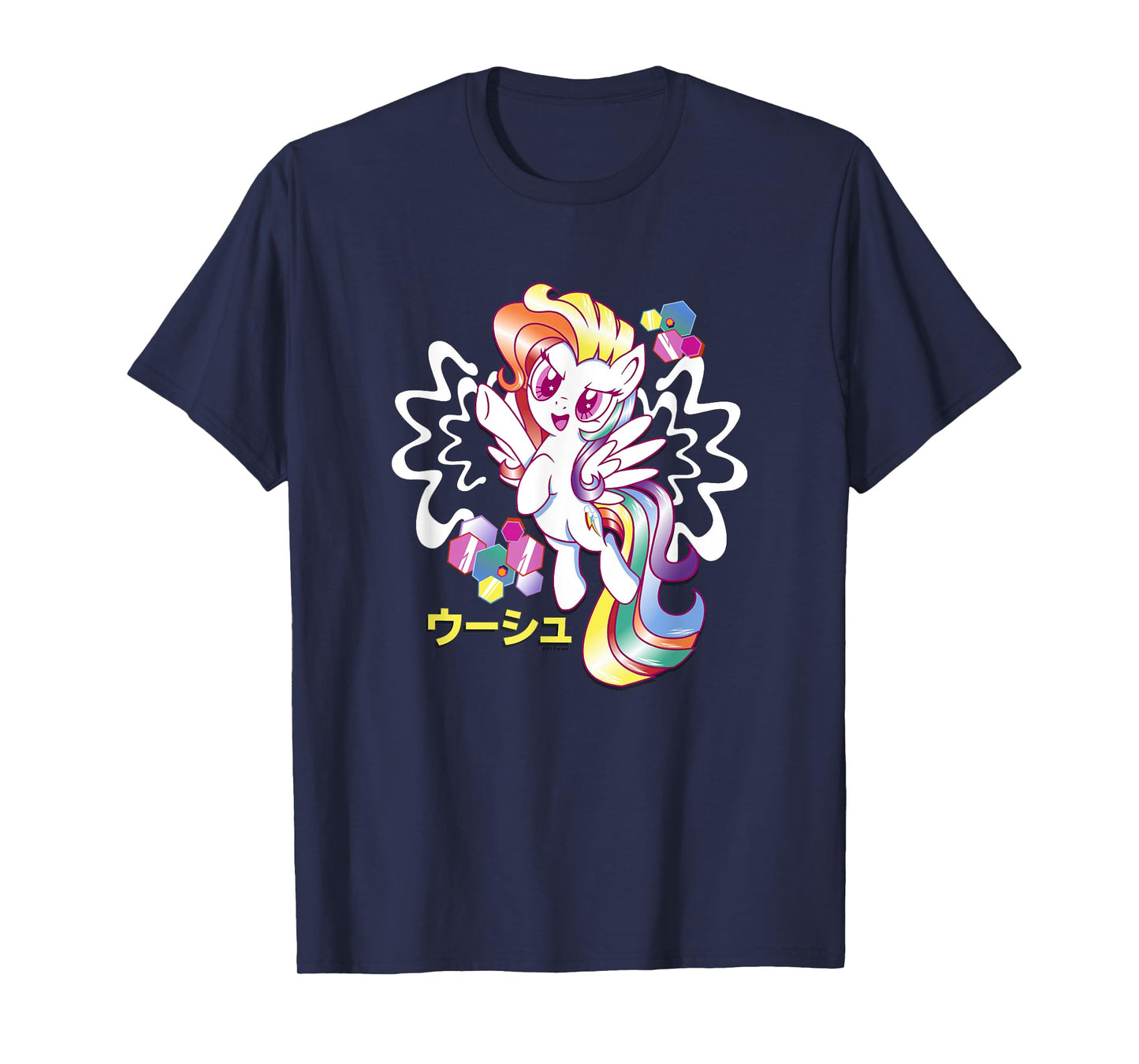 My Little Pony: Friendship Is Magic Rainbow Dash Kanji Logo T-Shirt