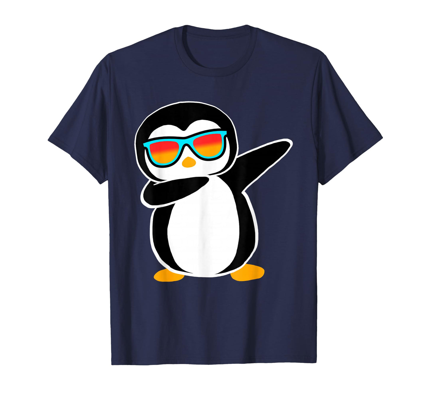 Dabbing Penguin Cute Animal Birthday Party Gift T-Shirt