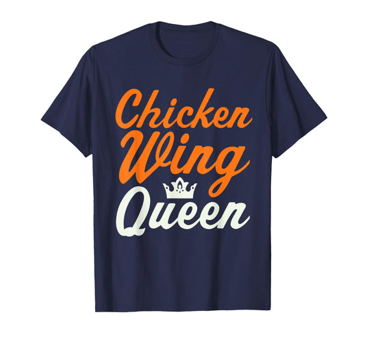 Buffalo Chicken Wing Queen Chicken Wings Lover T-Shirt