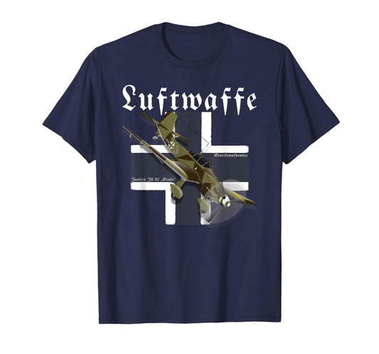 German Warbird I Junkers Ju 87 Stuka I WW2 Airplanes T-Shirt