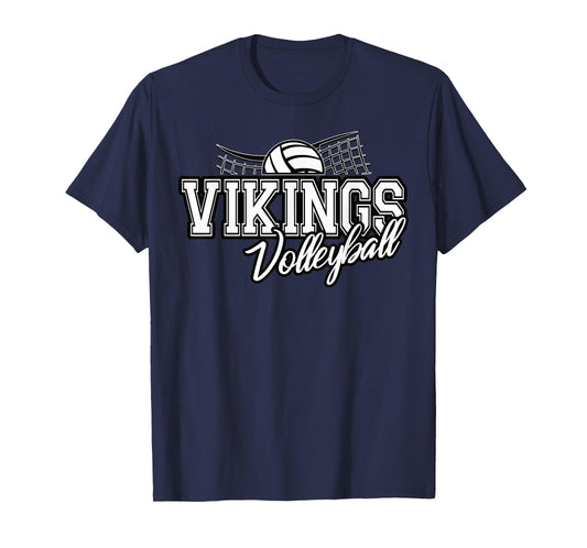 Vikings Volleyball Back to School Spirit T-Shirt