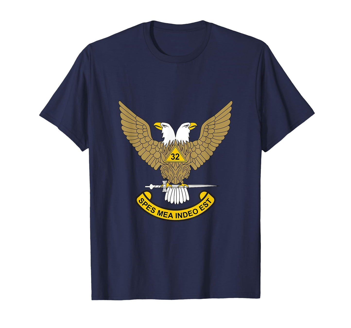 32nd Degree Mason 32 Masonic Scottish Rite AASR Wings Up T-Shirt