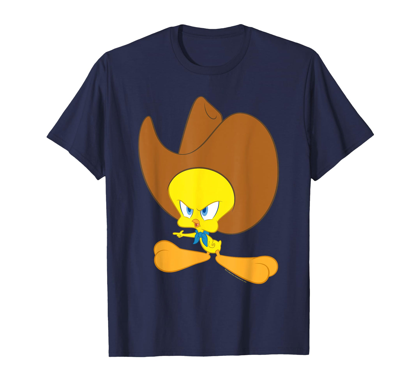 Looney Tunes Tweety Bird Cowboy Hat T-Shirt
