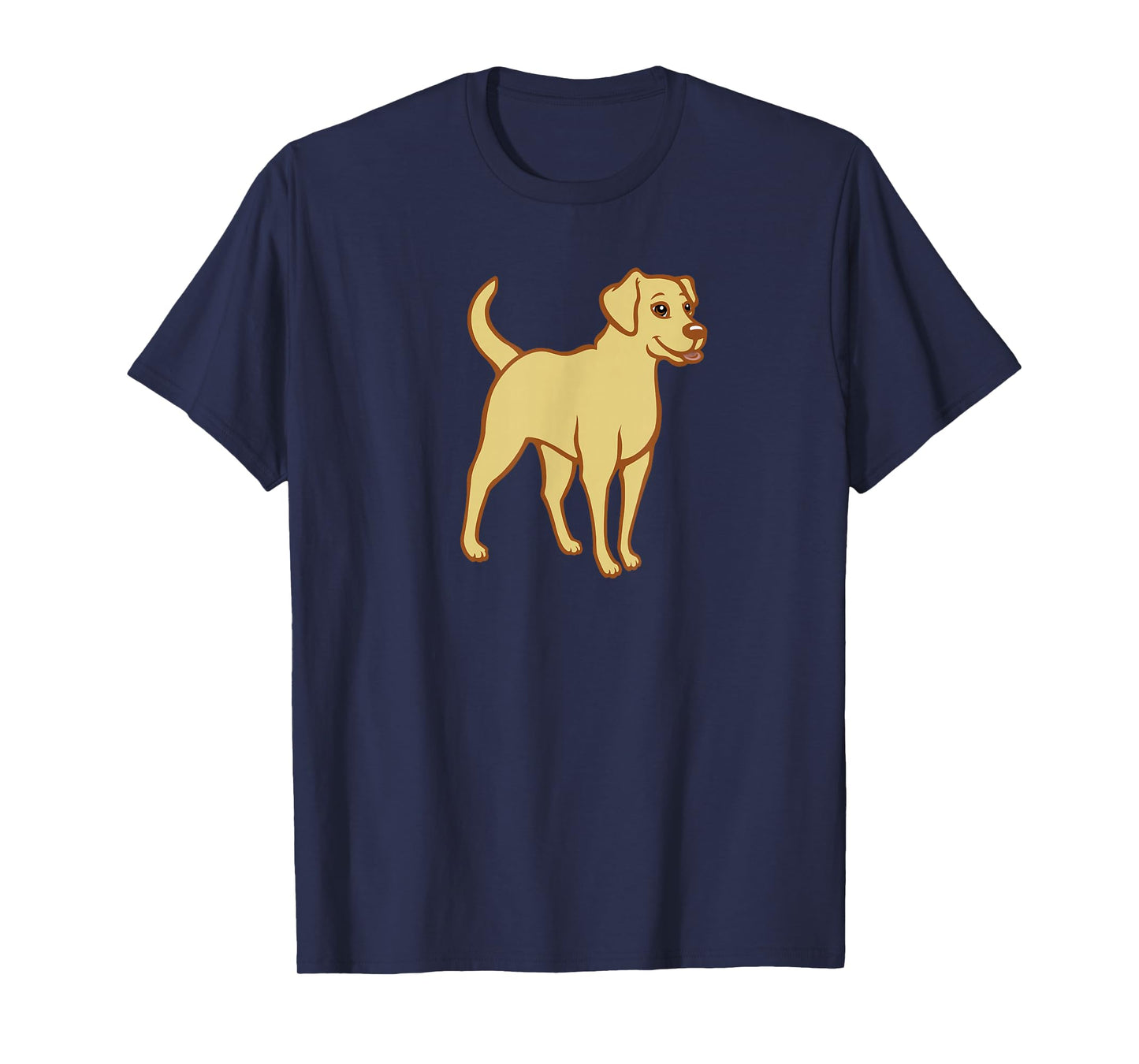 Yellow Lab Labrador Retriever Cute Dog Old Yeller Mastador Men Women Kids T-Shirt