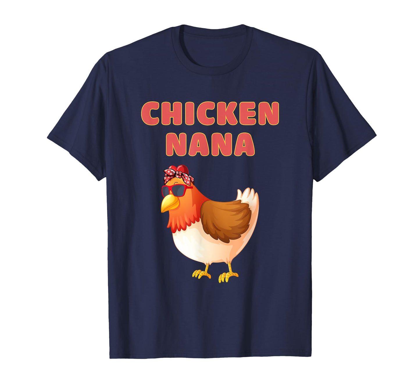 Chicken Nana Funny Chicken Grandma T-Shirt