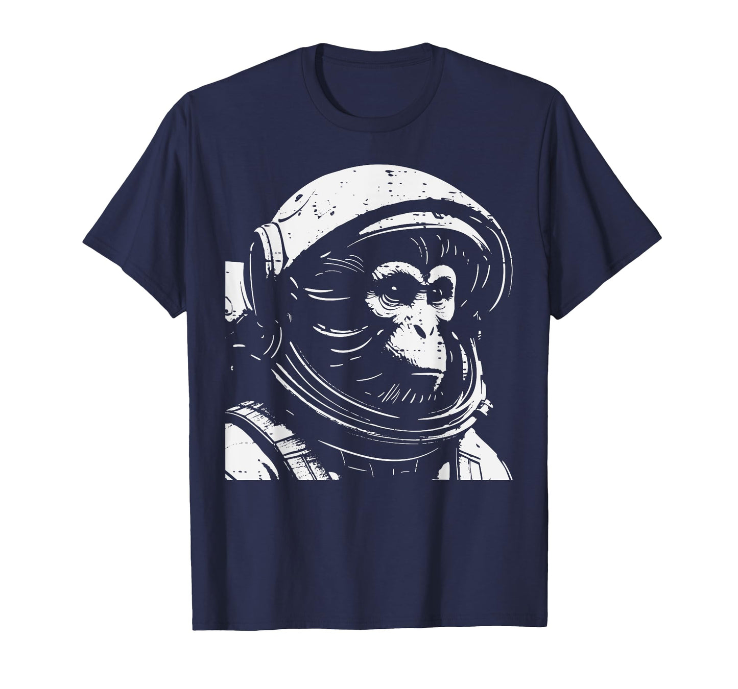 Monkey Astronaut Space Galaxy Ape Animal Men Women Boys Kids T-Shirt