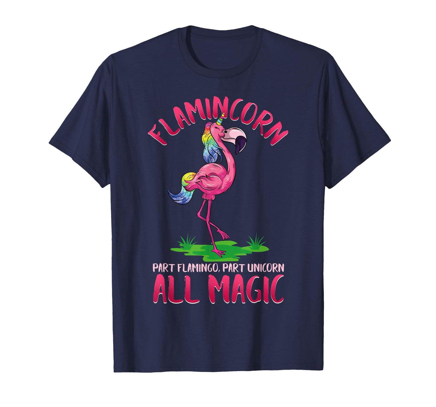 Flamincorn Flamingo & Unicorn T-Shirt