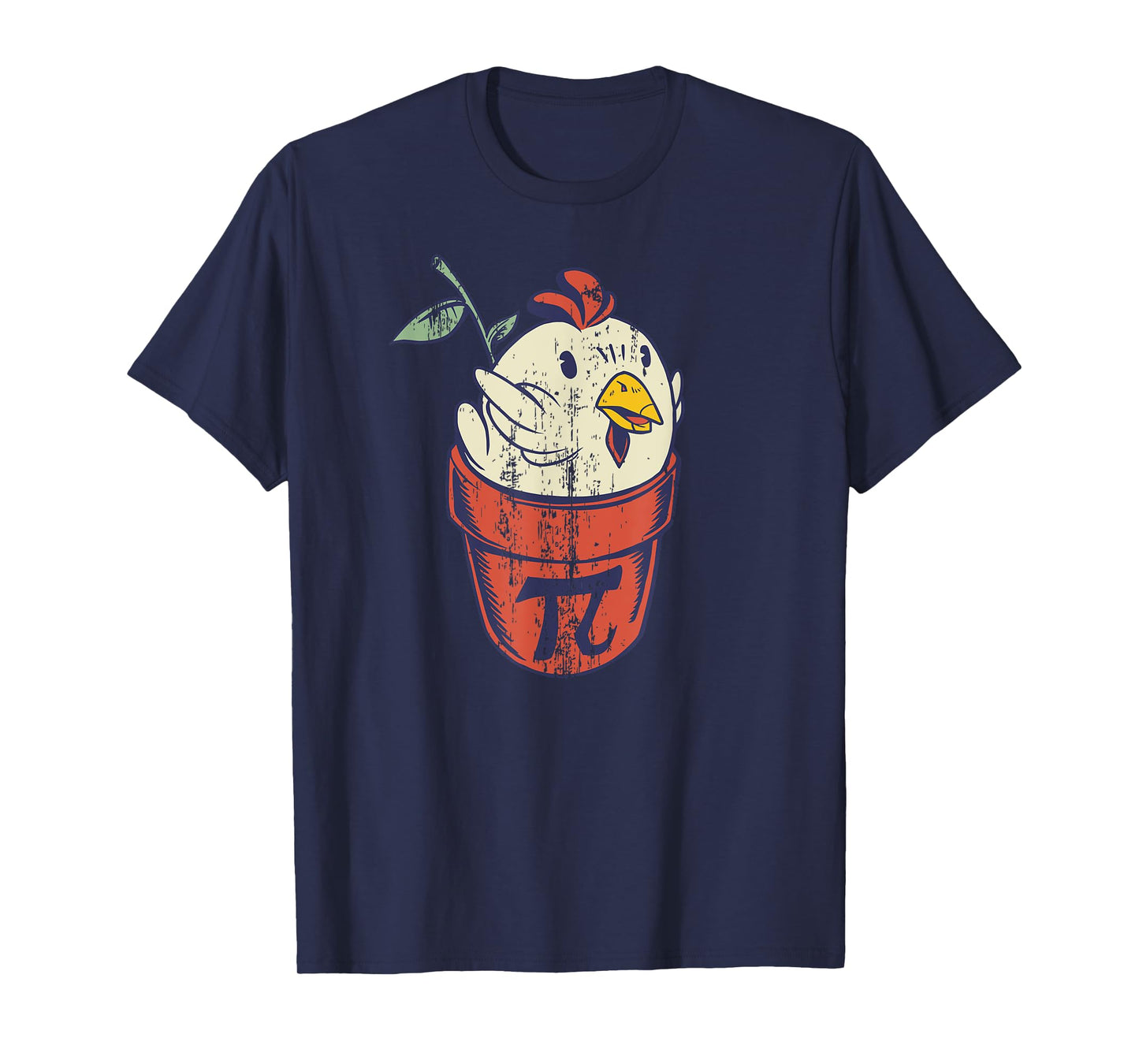 Chicken Pot PI Day Men Women Kids Math funny teacher T-Shirt