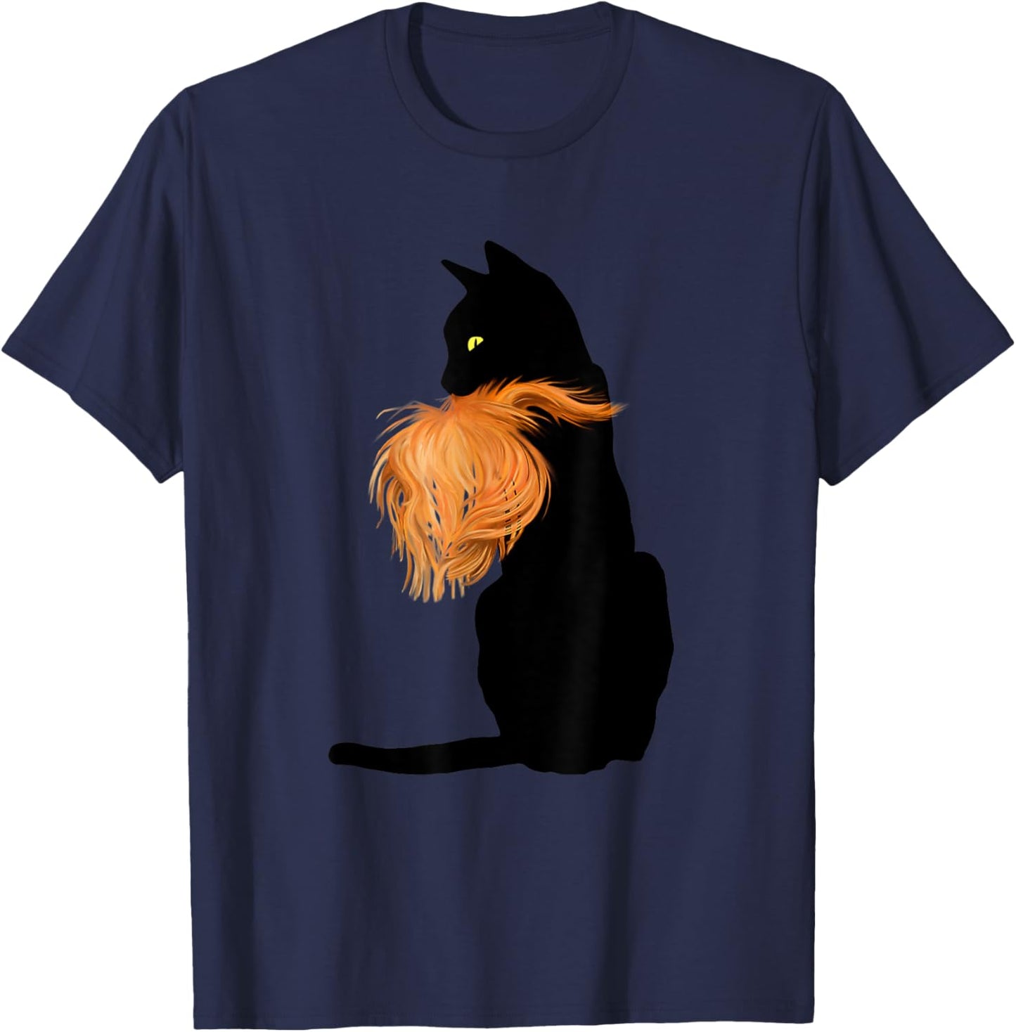 Cat ladies for Kamala, funny, cat, Trump hair, women's T-Shirt