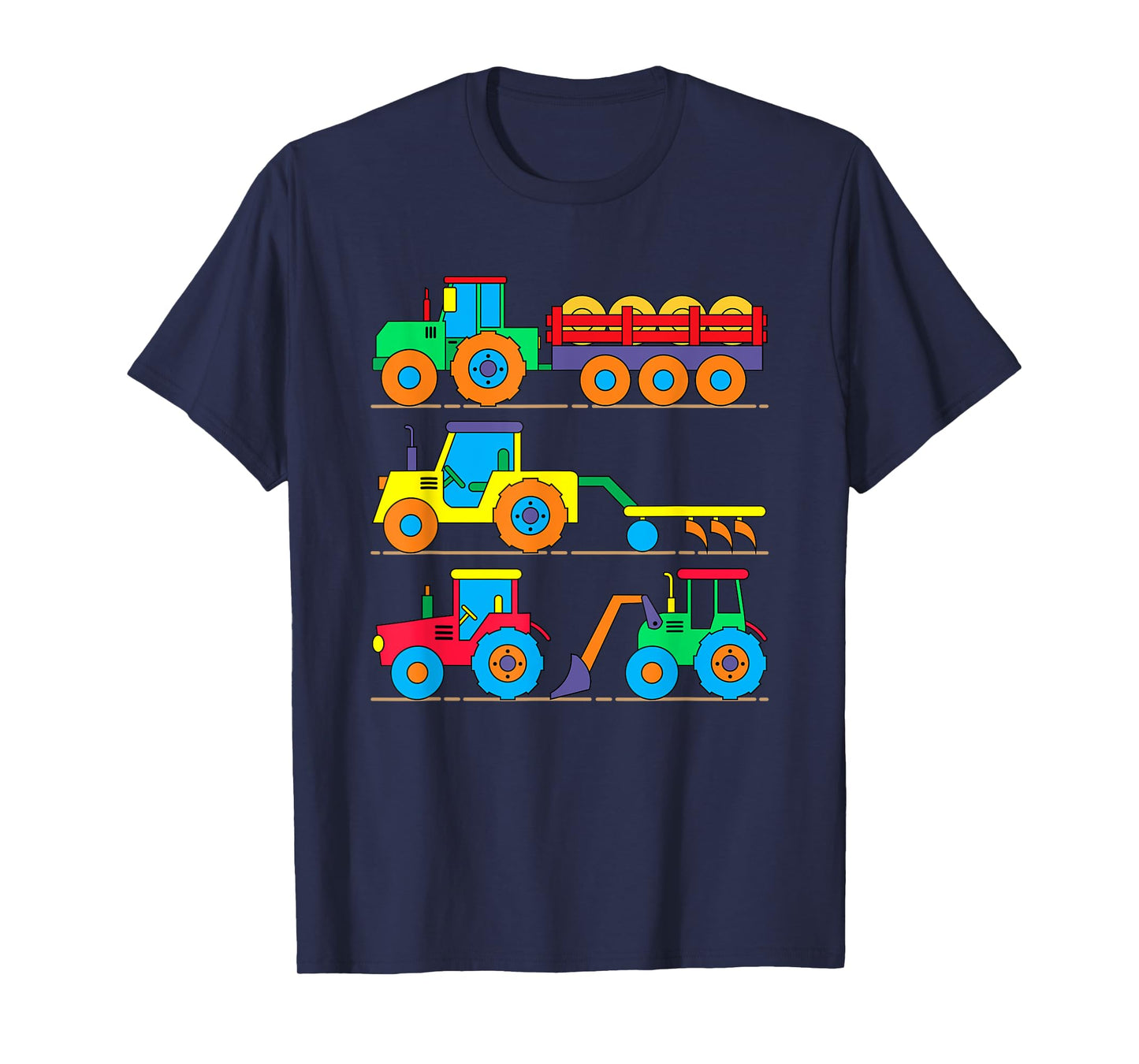 Tractors Tractor Bulldog Agricultural Machines Boys T-Shirt