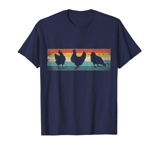 Vintage 70s 80s Retro Poultry Farmer Chicken T-Shirt
