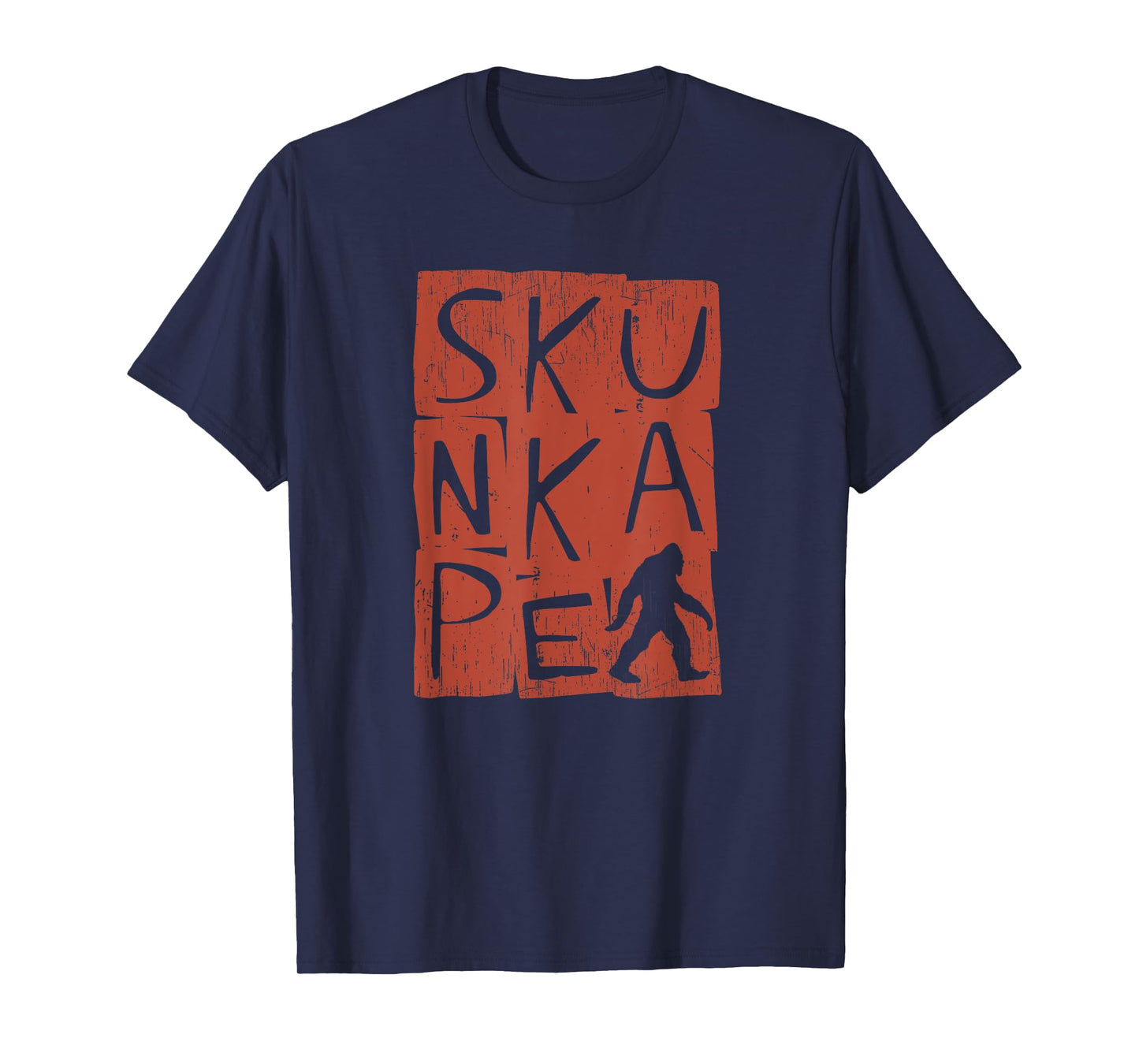 Skunk Ape - Sasquatch Florida Bigfoot Grunge Cryptid T-Shirt