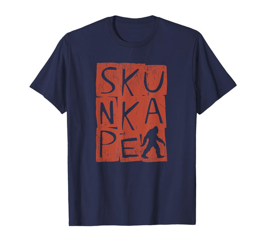 Skunk Ape - Sasquatch Florida Bigfoot Grunge Cryptid T-Shirt