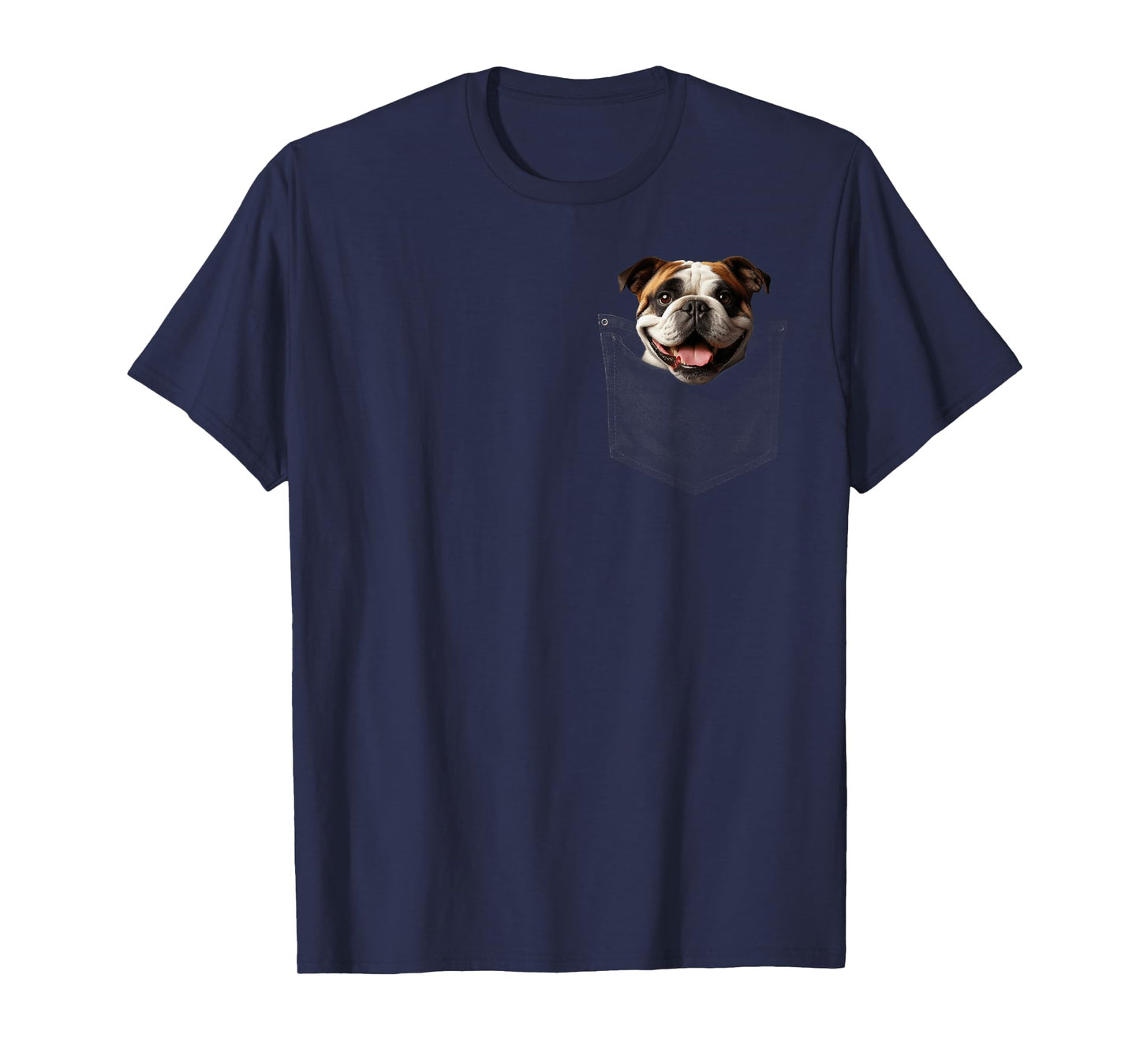 Pocket Bulldog Cute Dog Lover Owner Gift T-Shirt