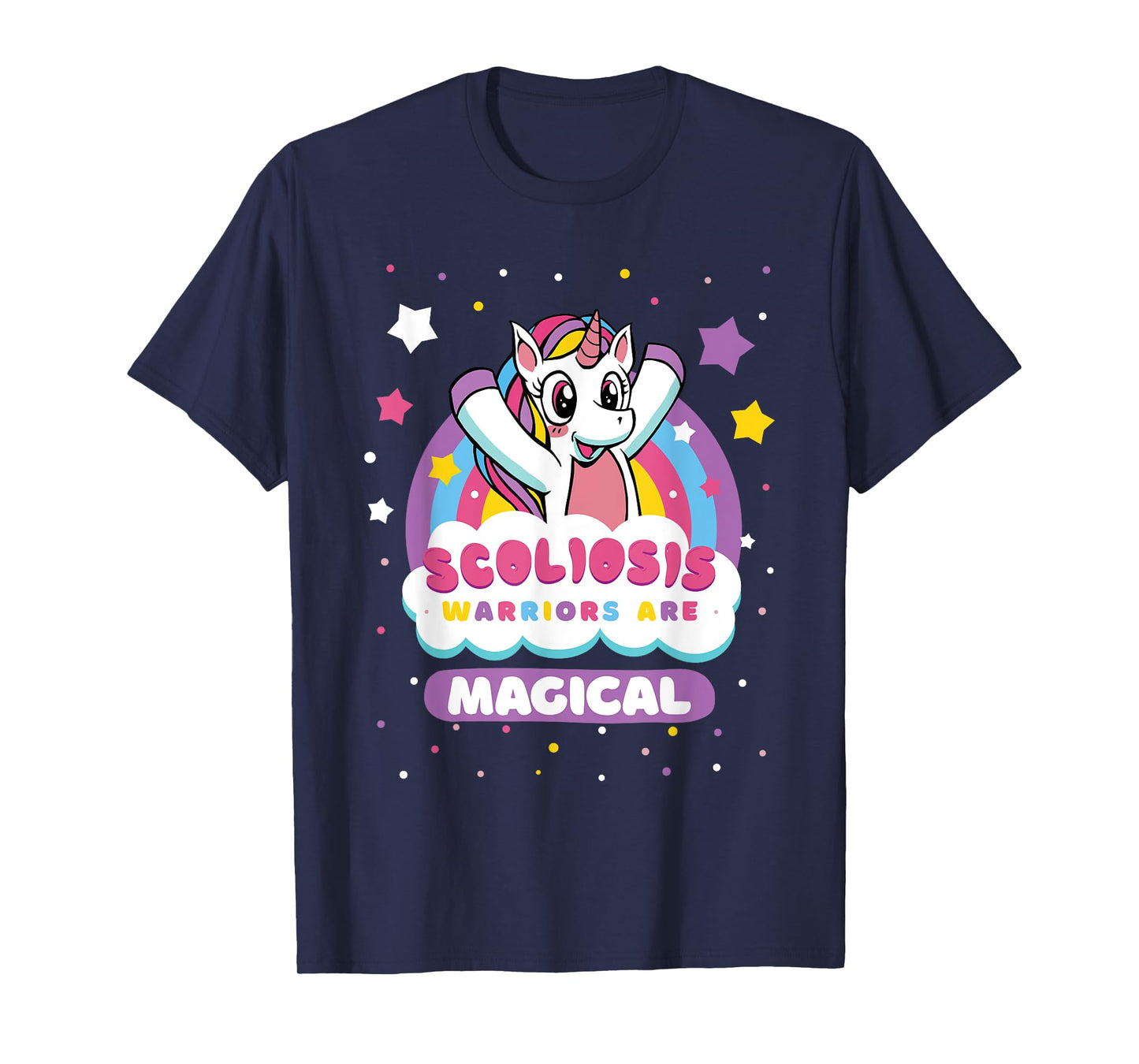 Scoliosis Warriors Are Magical Scoliosis Surgery Recovery T-Shirt