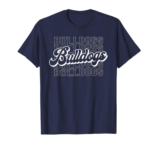 Bulldogs Sports Mascot - For Bulldogs Football Baseball T-Shirt