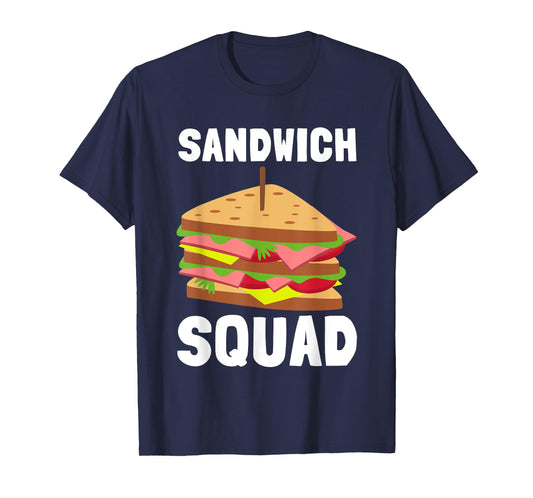 Hoagie Sub Artist And Sandwich Maker - Sandwich Squad T-Shirt