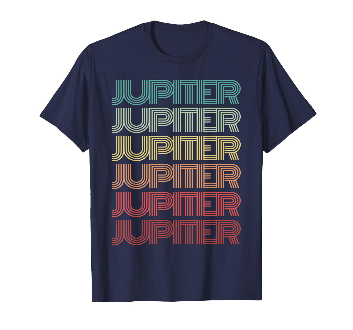 Retro Planet JUPITER Science Crew Astronomy Team Space Jove T-Shirt