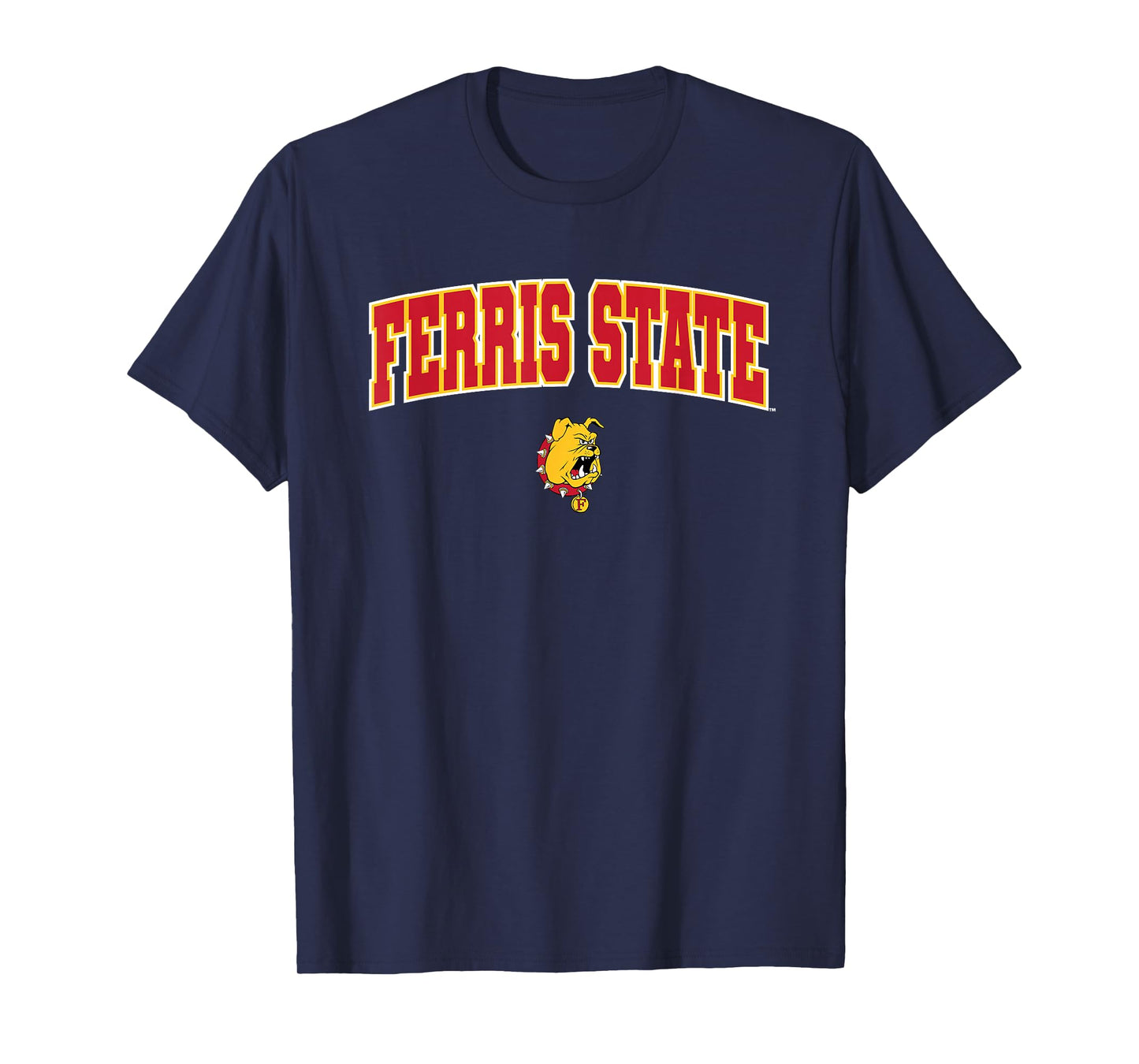 Ferris State University Bulldogs Arch Logo T-Shirt