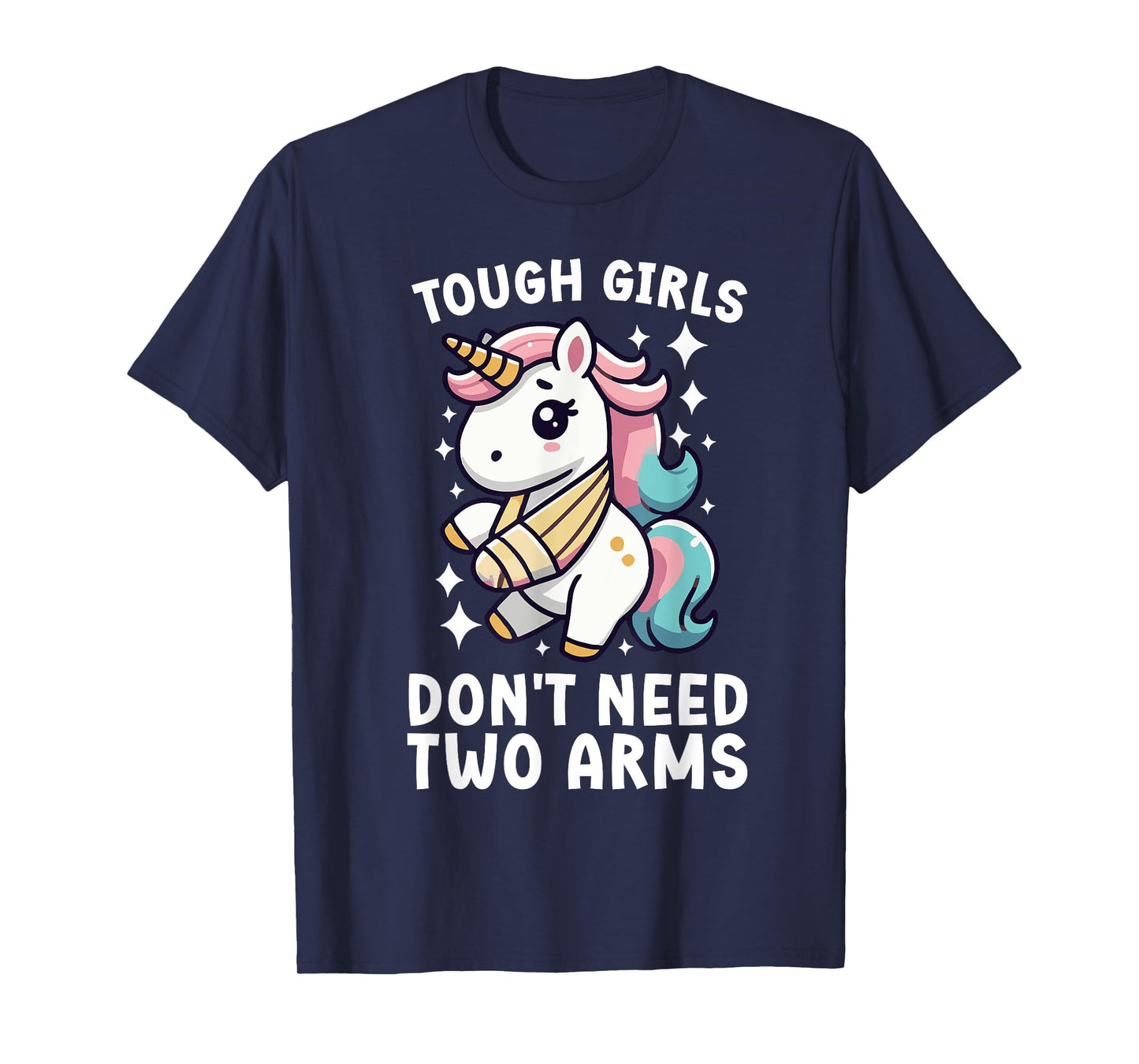 Broken Arm Recovery Unicorn Broken Arm Survivor T-Shirt