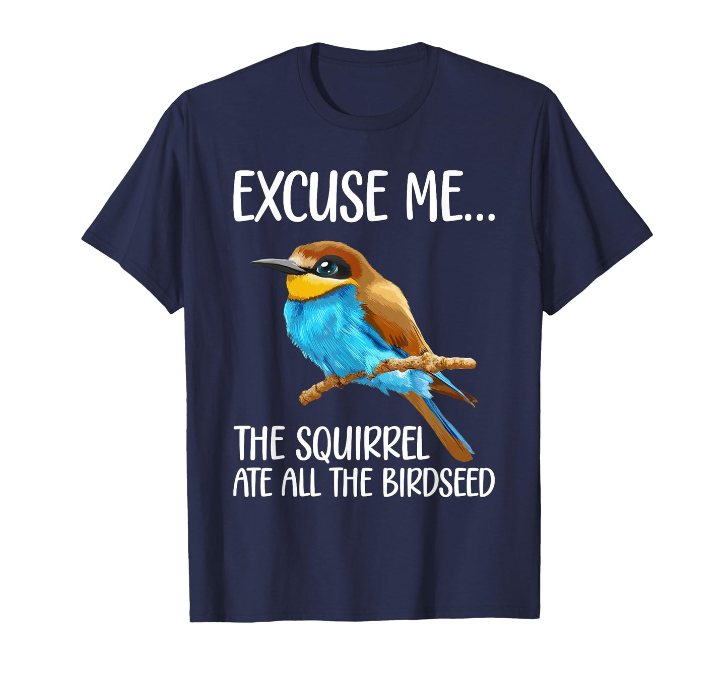 Bird Art For Men Women Kid Bird Watching Birding Birdwatcher T-Shirt
