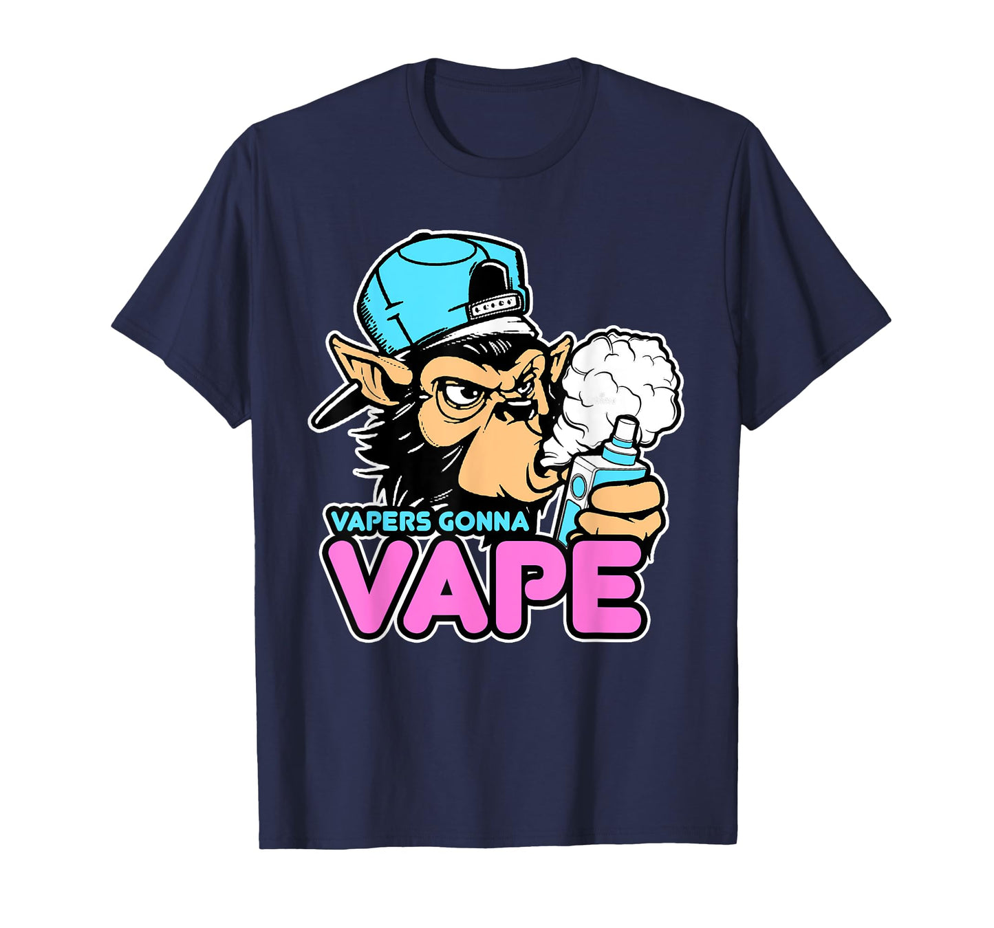 Vapers Gonna Vape Gorilla T-Shirt Vape Tee T-Shirt
