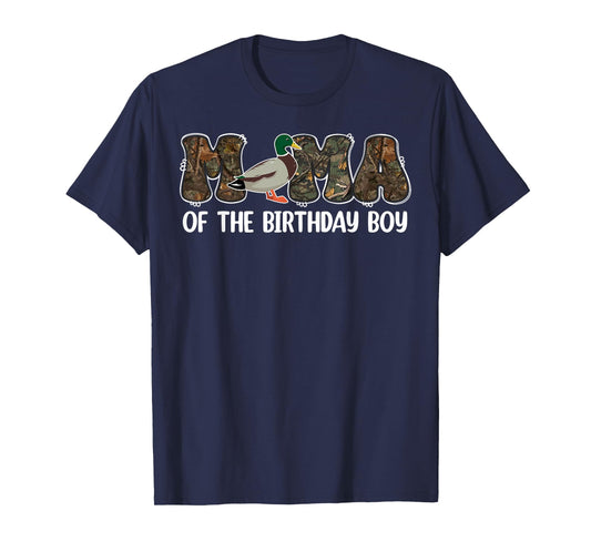 Mama Of The Birthday Boy One Lucky Duck 1st Birthday Family T-Shirt
