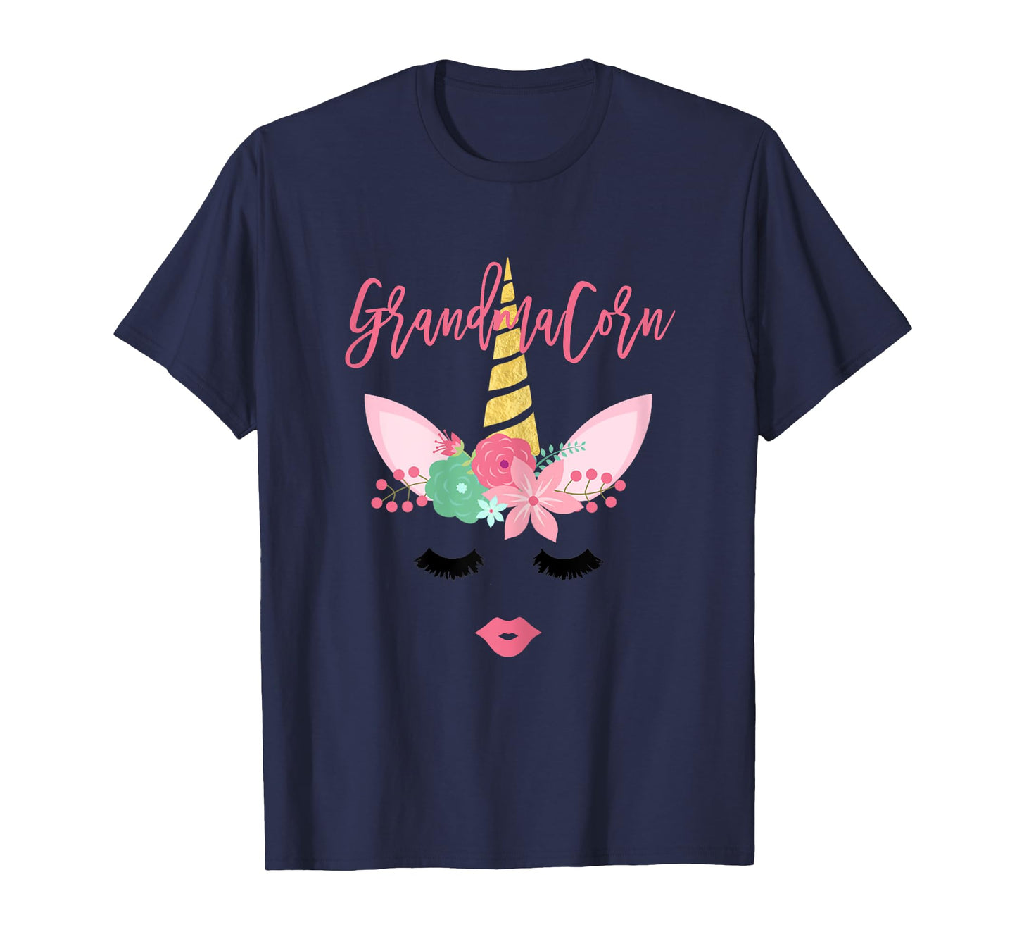 Grandmacorn Unicorn Grandma T-Shirt