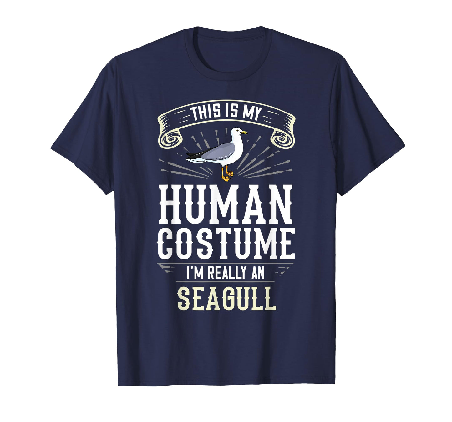 Seagull Seabird Costume Gift Sea Gull Bird T-Shirt