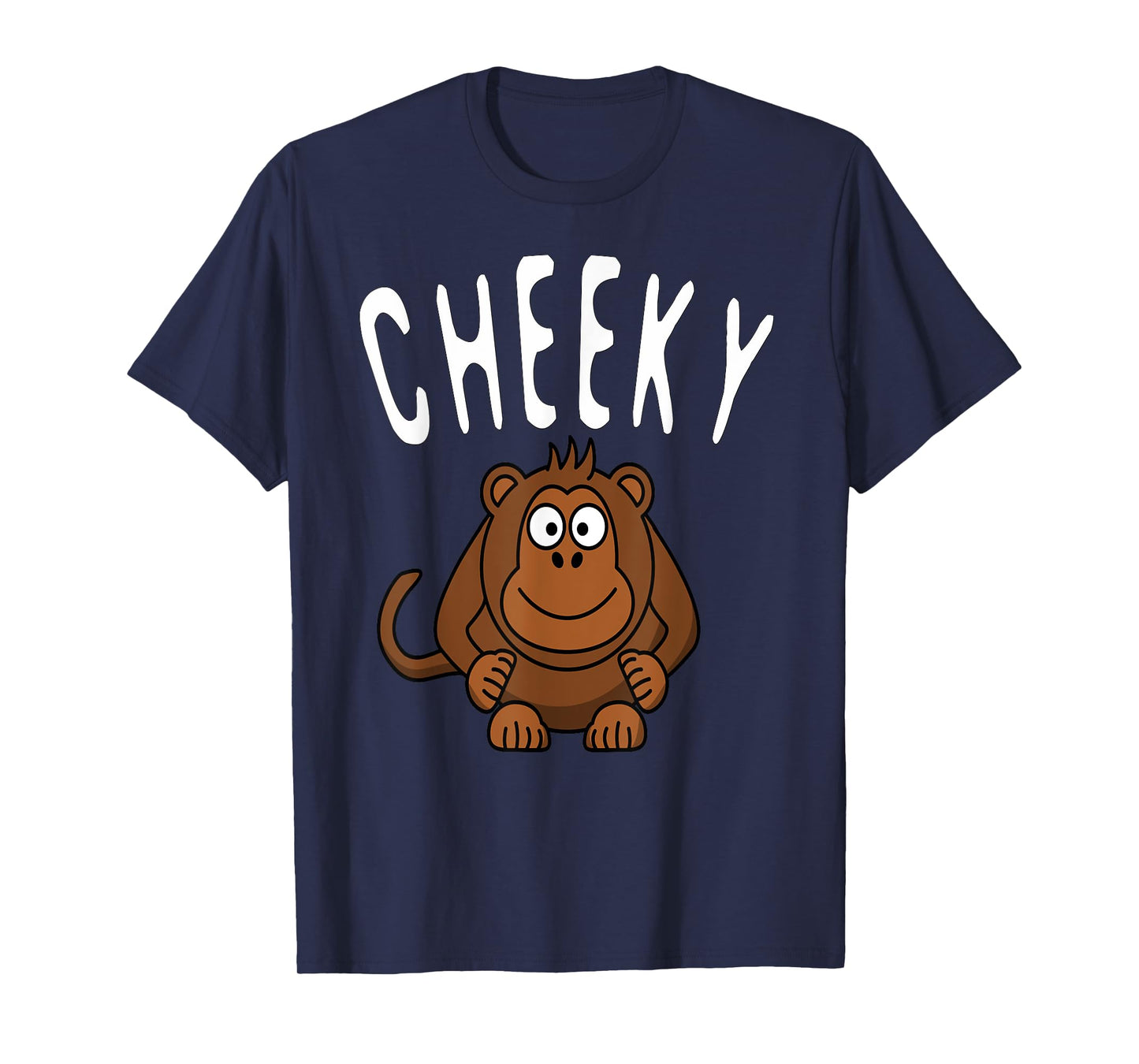 Cheeky Monkey tShirt Arctic Gas Cute Boys Girls Funny Tops T-Shirt