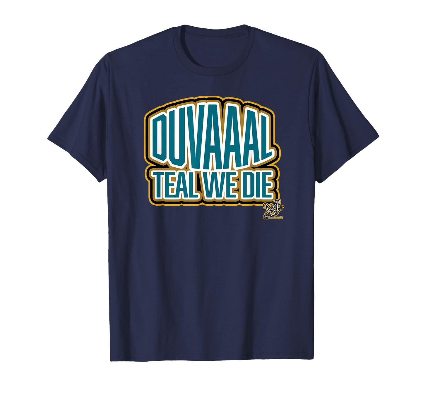 DLR The Brand - DUVAAAL Teal We T-Shirt