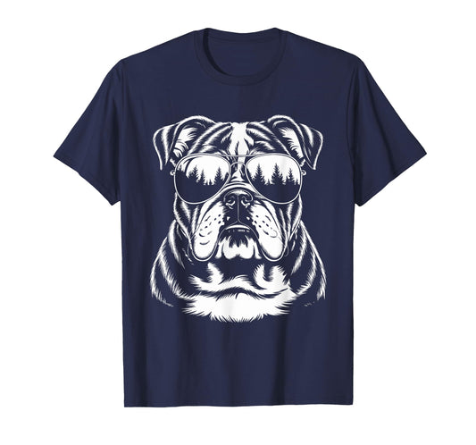 Funny Bulldog Men Women Kids T-Shirt