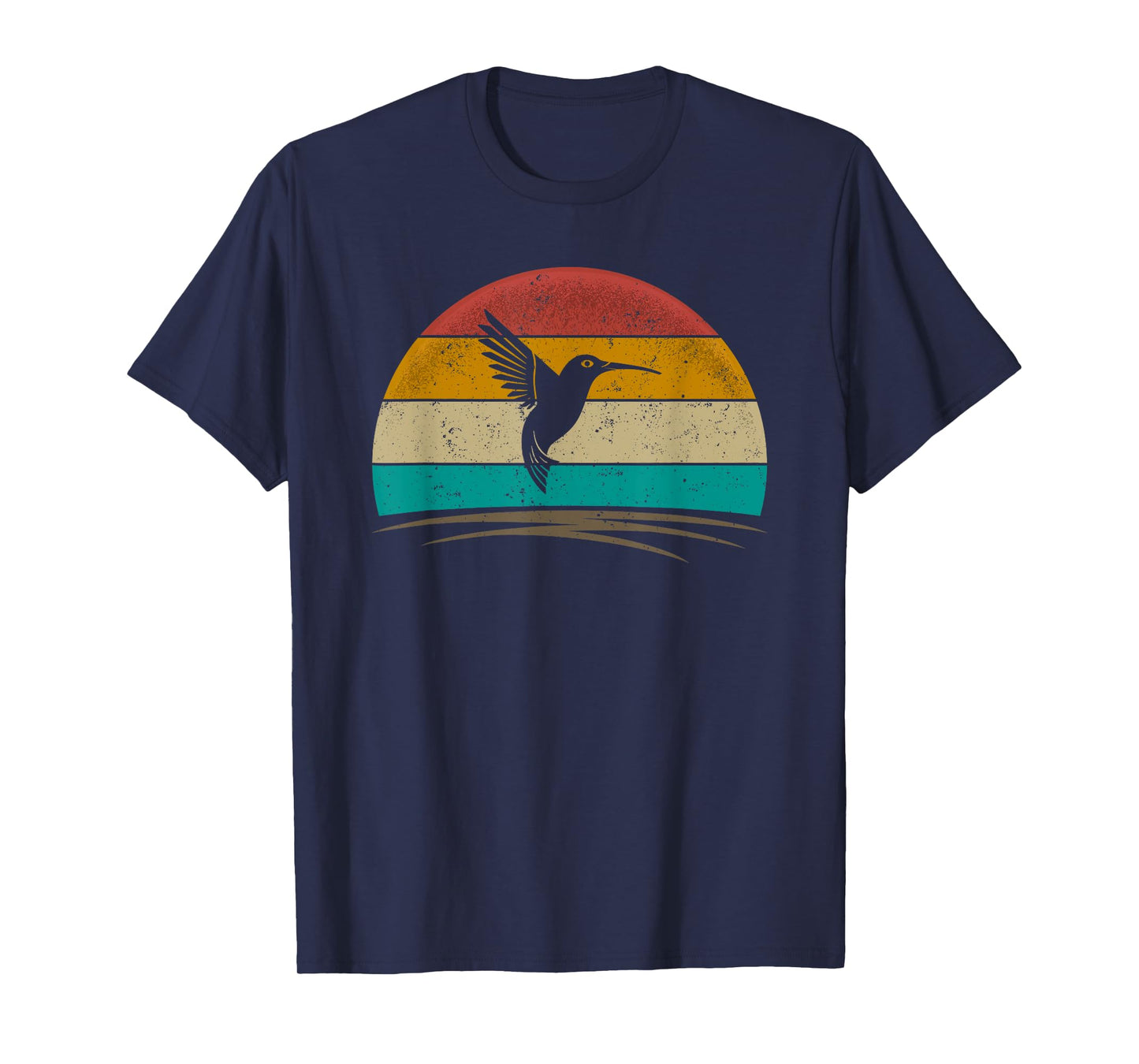 Retro Hummingbird Shirt Bird Watching Bird Hummingbird Lover T-Shirt