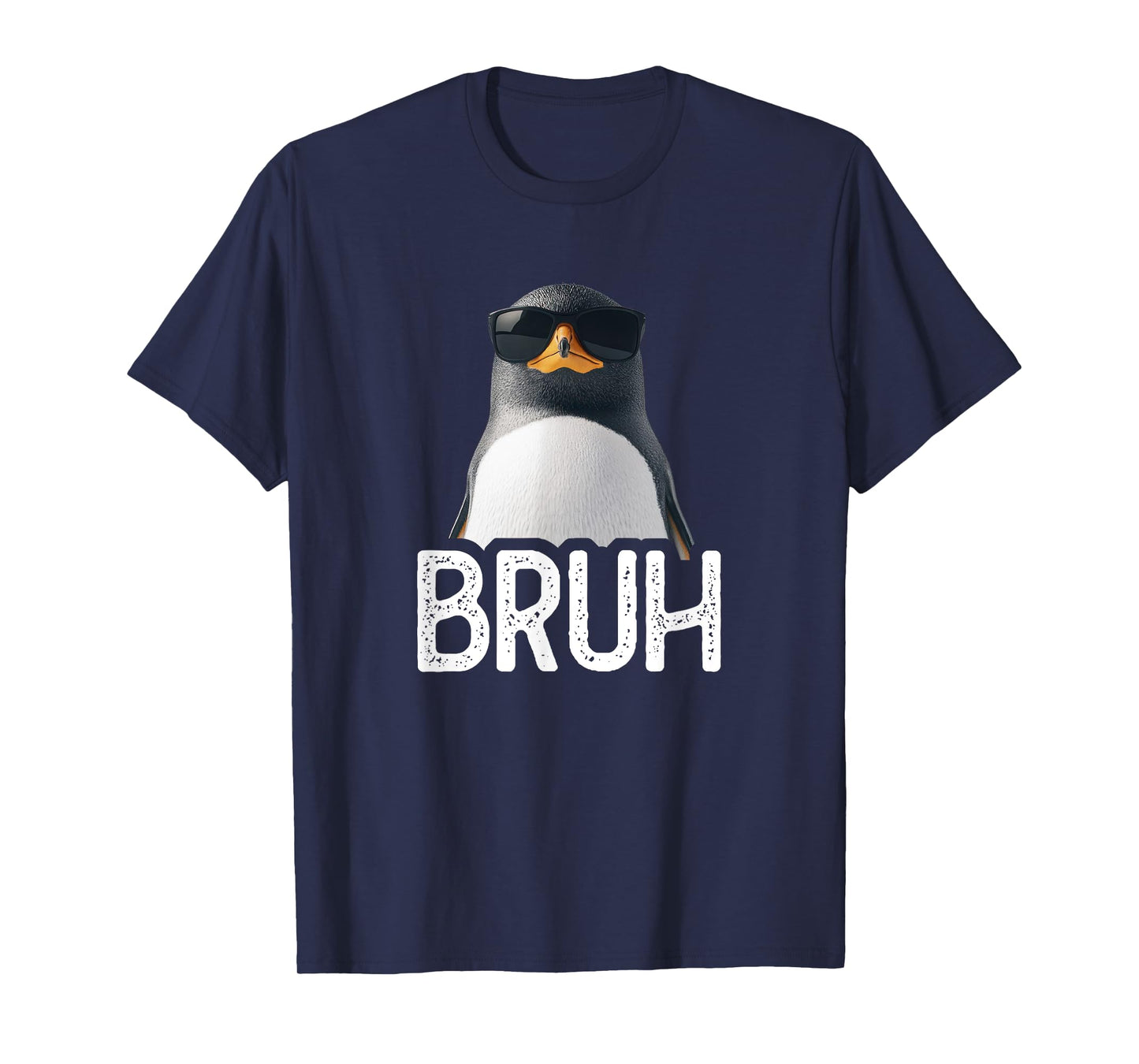 Bruh Penguin | Funny Penguin Lover | Meme Lover T-Shirt