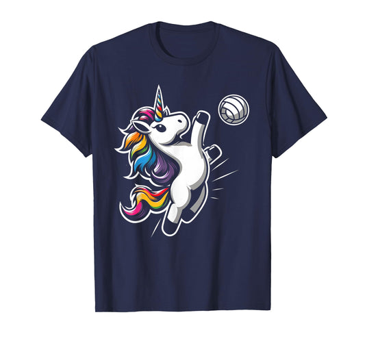 Unicorn Volleyball - Funny and Cute Sport Volleycorn T-Shirt