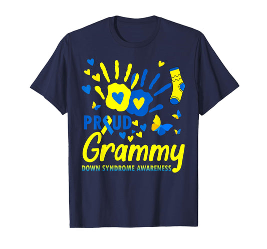Proud Grammy World Down Syndrome Awareness Day Matching T-Shirt