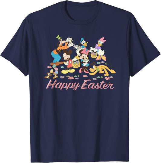 Disney Mickey Mouse and Friends Cute Bunnies Easter T-Shirt