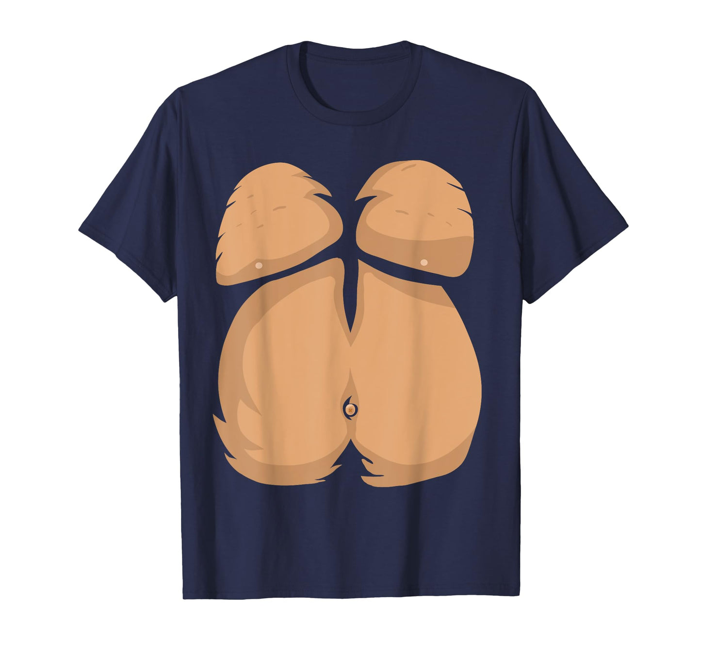Monkey Costume Easy Lazy Halloween For Boys Men T-Shirt