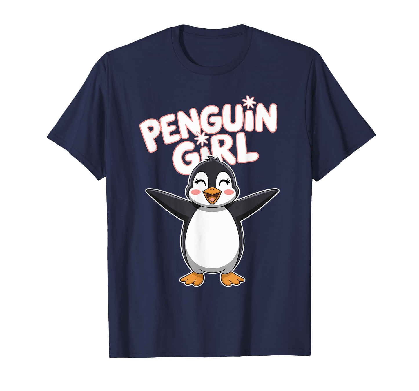 Penguin Girl | Womens Penguin Apparel | Kids Girls Penguin T-Shirt